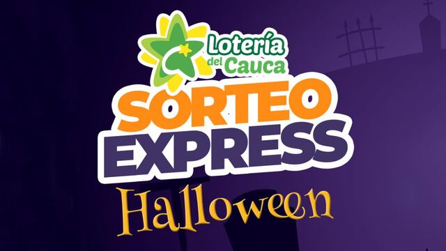 Resultados del Sorteo de Express Halloween: números de la Lotería del Cauca del lunes 24 de octubre