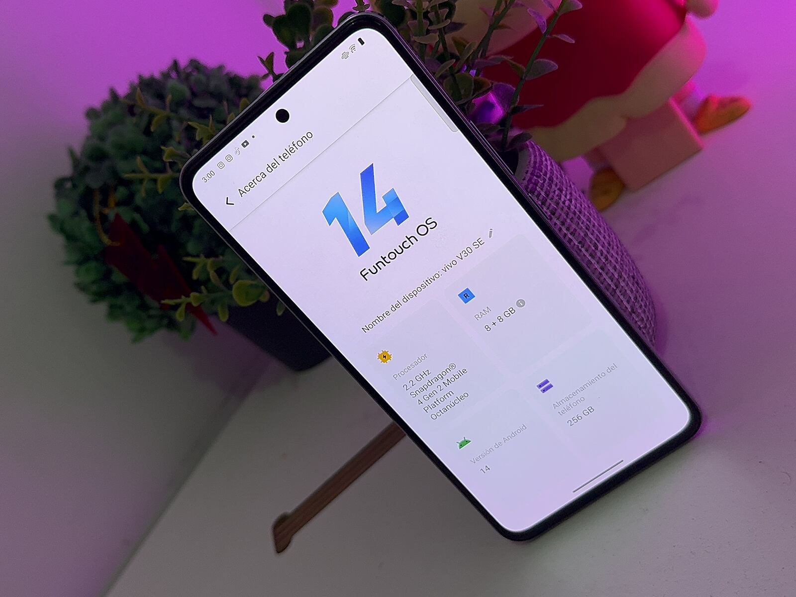VIVO | El Vivo V30 SE no tiene ningún problema al momento de ejecutar apps en segundo plano. (Foto: MAG - Rommel Yupanqui)