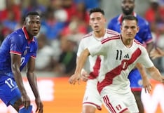 Perú remonta a Haití con goles de Garcés y Vélez
