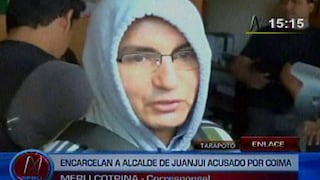 Alcalde de Juanjuí fue recluido en penal de Tarapoto