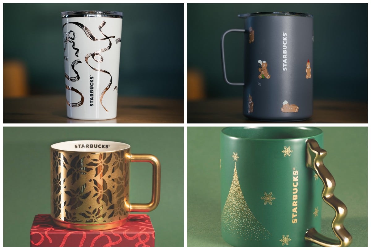 Los fans de Starbucks ya celebran la llegada de la Navidad con tazas y vasos temáticos. | Crédito: Starbucks