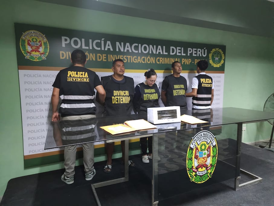 Detenidos por el crimen del alcalde Víctor Hugo Febre Calle. Foto: difusión
