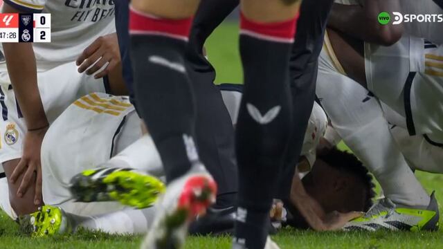 Se fue llorando: el dolor de Éder Militao tras fuerte lesión en Real Madrid vs Athletic | VIDEO 