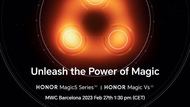 HONOR presentará internacionalmente el nuevo flagship Magic5 y el plegable Magic Vs