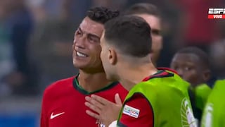 No aguantó las lágrimas: Cristiano Ronaldo y su desconsuelo tras fallar penal | VIDEO