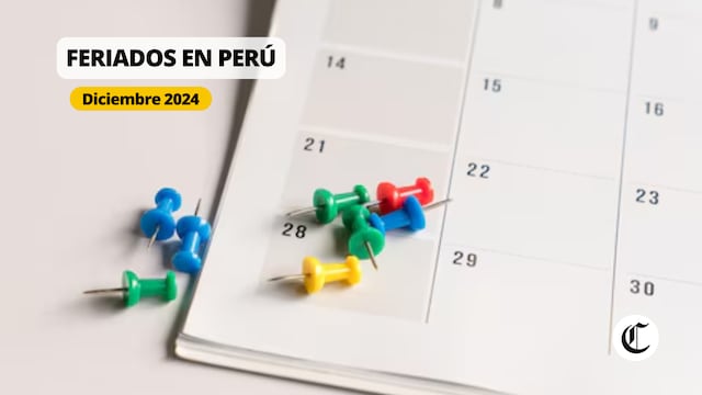 Feriados, festivos y días no laborables 2024 en Perú, según calendario | Foto: Composición EC