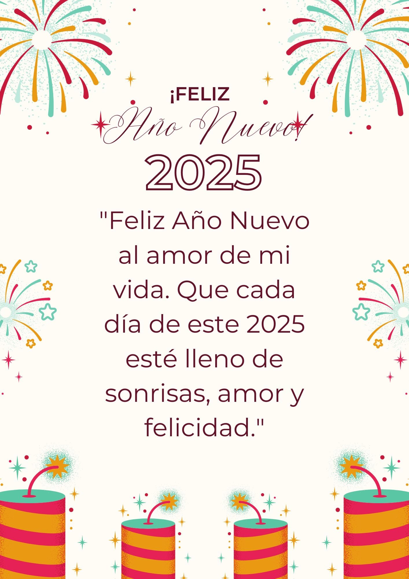 No lo dejes para última hora: programa ya tus felicitaciones de Año Nuevo 2025 en WhatsApp, Instagram, Facebok, TikTok y Telegram (Foto: Canva.com)