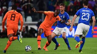 Italia igualó 1-1 ante Holanda en cotejo amistoso disputado en Turín