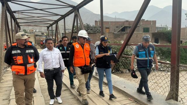 Fenómeno El Niño: Fiscalía inicia procedimiento preventivo en puentes de Chosica y Chaclacayo