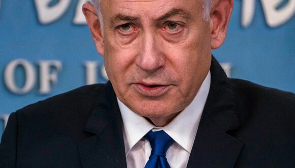 El primer ministro israelí, Benjamin Netanyahu. (Foto de Leo Correa/PISCINA/AFP)