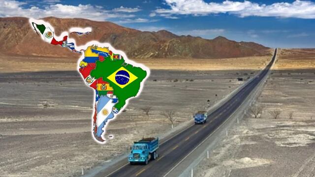 Cruza varios departamentos del Perú y es considerada la carretera más larga de América