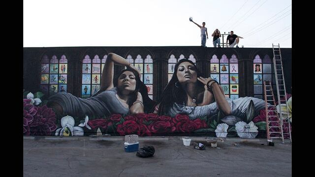 FOTOS: Levi Ponce, el pincel de una nueva generación de muralistas latinos
