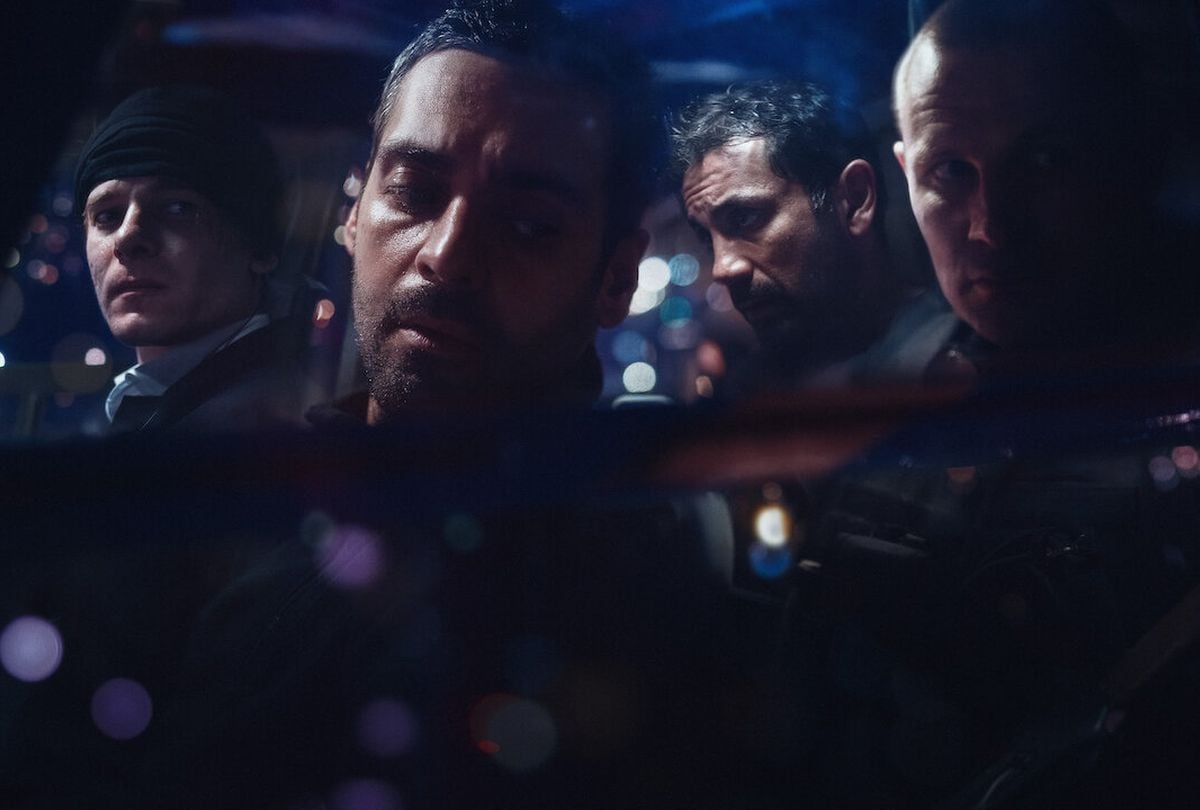 En "Asalto en helicóptero", un grupo de sujetos roba un depósito de servicios de efectivo de G4S en Västberga (Foto: B-Reel Films)