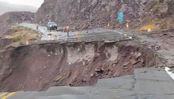 El hecho ocurrió el 22 de febrero en el tramo Torata-Humajalso, en el distrito Torata, provincia Mariscal Nieto | Foto: Captura de video / COEN