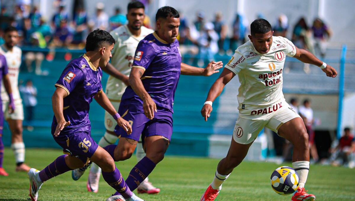 El ataque fue una de las grandes deficiencias de Universitario. Ni Orejas ni Valera estuvieron finos. (Foto: Liga 1)