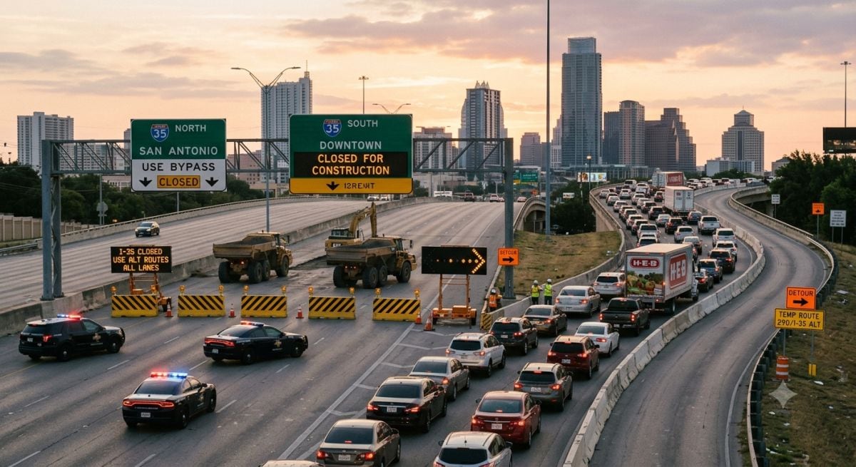Como alternativa, se recomienda a los automovilistas seguir la señalización temporal (Foto: Imagen creada por El Comercio MAG usando Gemini)