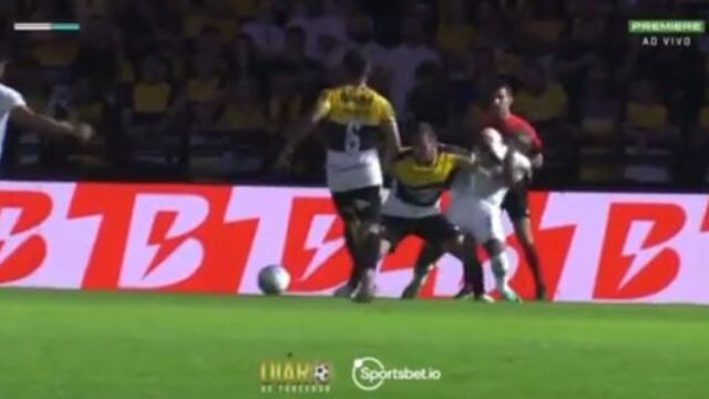 Miguel Trauco fue expulsado en derrota de Criciúma ante Cuiabá en el Brasileirao | VIDEO