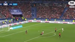 PSG vs. Rennes: Neymar anotó con sutileza por encima del golero rival | VIDEO