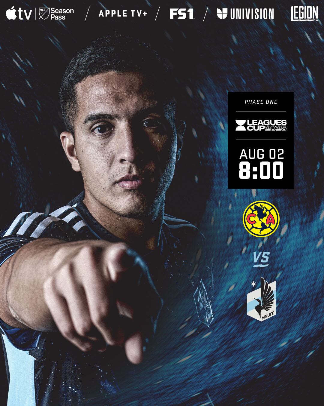 Minnesota United intentará continuar su buena racha tras debutar en la Leagues Cup 2025 con una aplastante victoria 4-1 ante Querétaro. | Crédito: @mnufc / Instagram