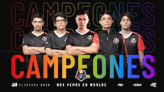 Equipo Rainbow7 se coronó en la Liga Latinoamérica de League of Legends y representará a la región en el Mundial 