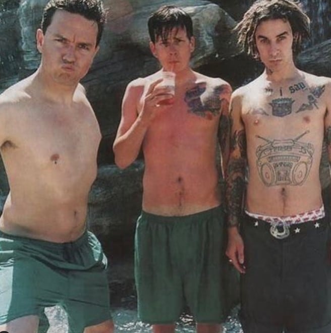 Blink 182 (Foto: Travis Barker/Instagram)