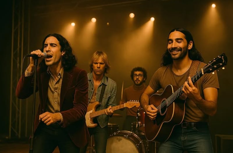 La música generada por inteligencia artificial está comenzando a copar las plataformas de música. (Foto: Instagram /thevelvetsundownband)