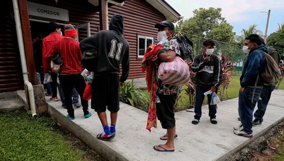 La crisis migratoria de Honduras se agudizó tras el paso del devastador huracán Mitch, a finales de 1998, que empujó a unos 100.000 hondureños hacia Estados Unidos | Foto: Agencia EFE