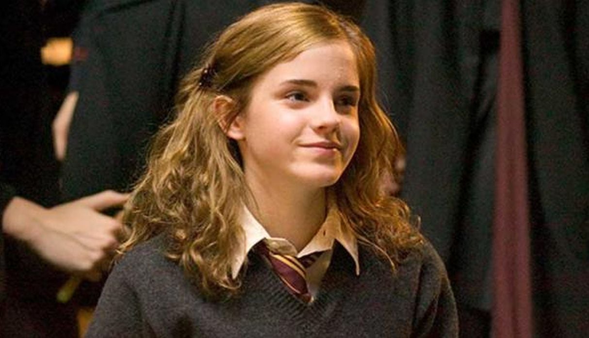 Para crear a Hermione Granger (Emma Watson), J.K. Rowling, se basó en ella misma ya que ambas están obsesionadas con los libros. (Foto: Warner Bros)