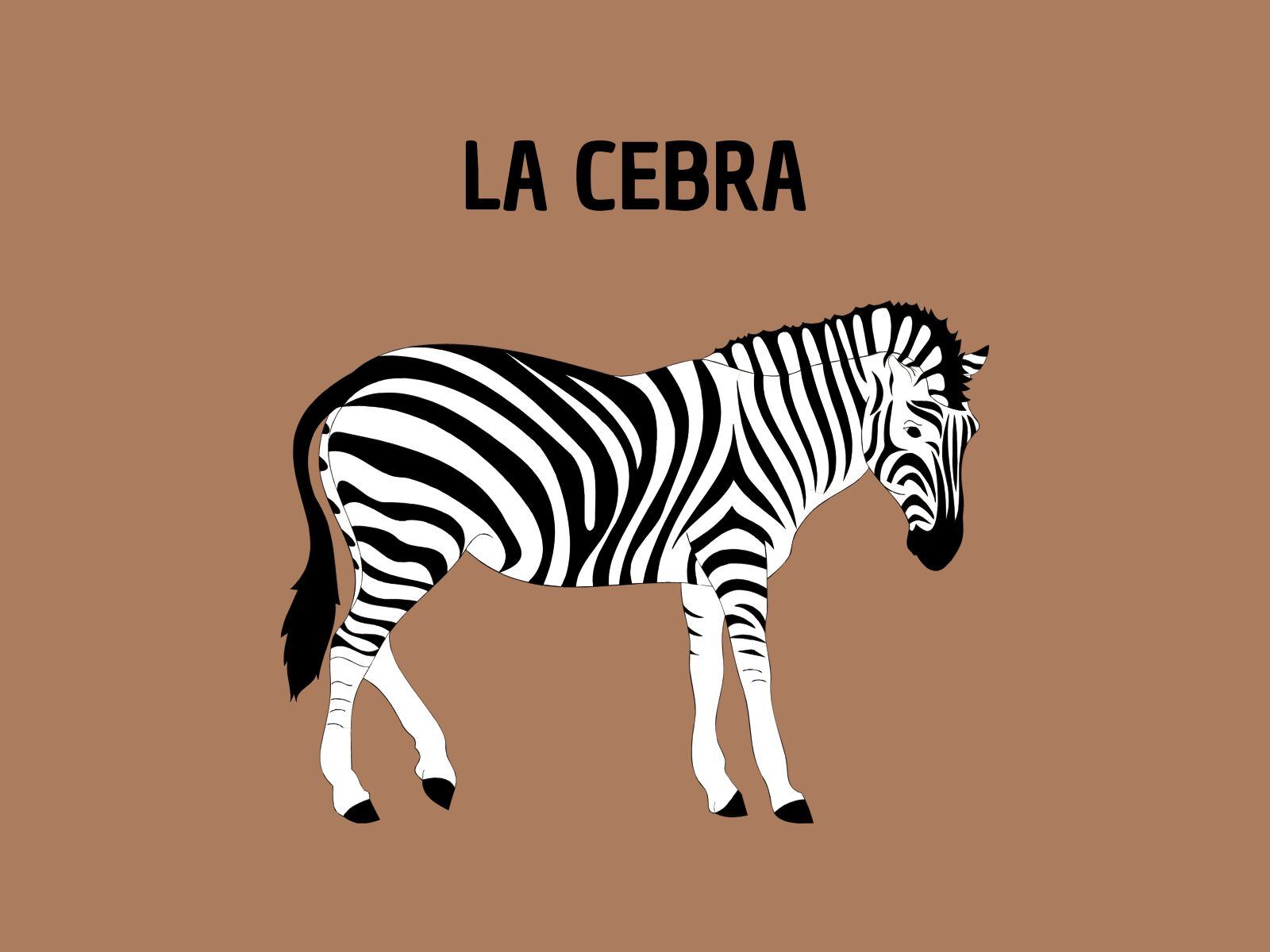 Acertijo mental: La cebra se caracteriza por tener un pelaje que resalta los colores negro y blanco. (Creación: Mag)