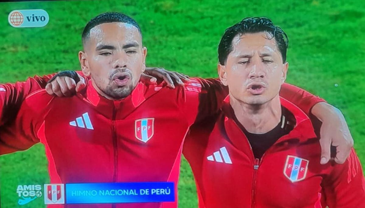 El himno nacional se entonó a viva voz en Matute en los minutos previos al arranque del partido contra Nicaragua | Foto: Captura de video / América TV