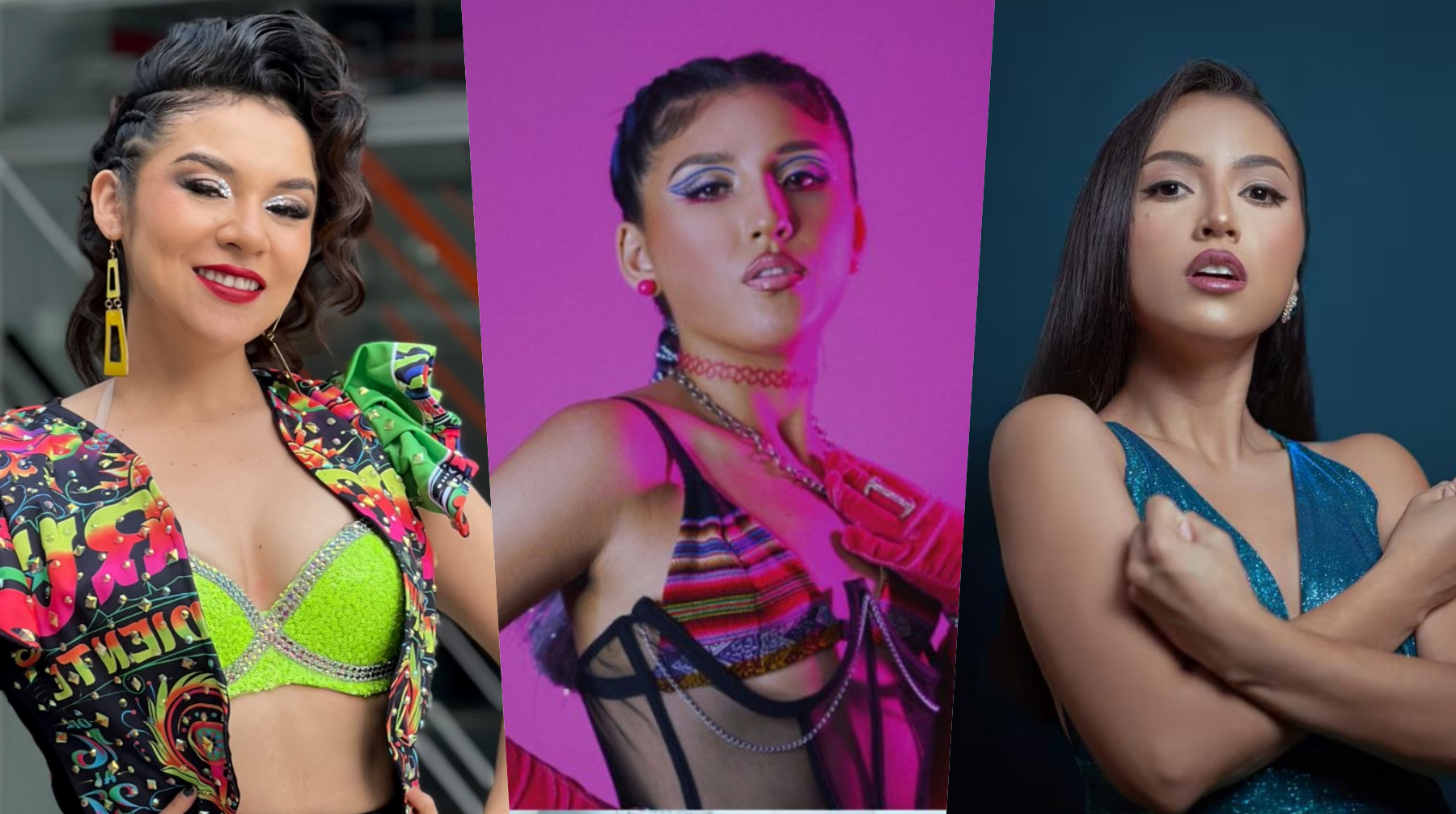 Las artistas peruana Ruby Palomino, Milena Warthon y Lita Pezo son algunas de las cantantes peruanas que participaron en el Viña del Mar