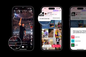 TikTok permite guardar canciones descubiertas en la ‘app’, directamente en Spotify, Apple Music y Amazon Music
