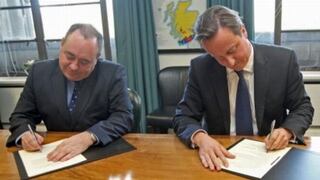 Escocia dividida a un mes de la decisión sobre su independencia