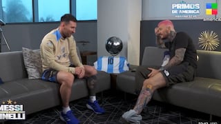Para toda la vida: el tatuaje de Marcelo Tinelli que dejó sin palabras a Lionel Messi | VIDEO