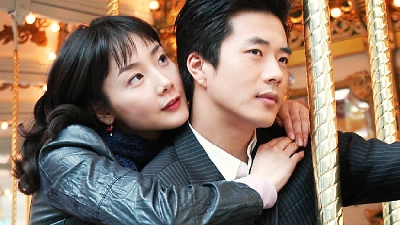 El exitoso dorama de la SBS estrenado en 2003, “Escalera al cielo”, fue protagonizado por Choi Ji Woo y Kwon Sang Woo (Foto: SBS)