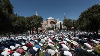 Turquía: primera plegaria musulmana en Santa Sofía, basílica reconvertida en mezquita | FOTOS