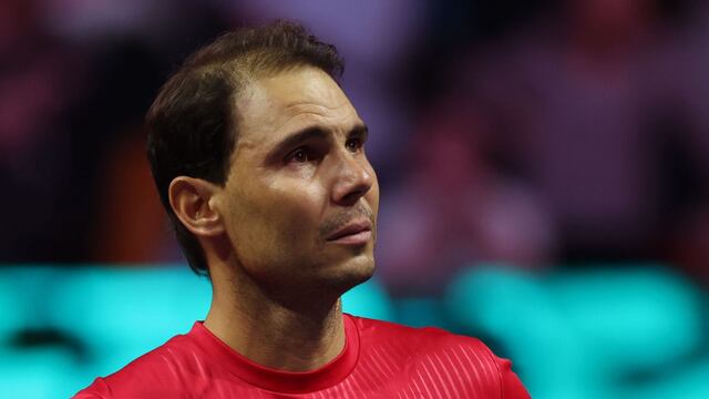 Rafael Nadal se despidió en la Copa Davis, con caída de España ante Países Bajos. (Foto: AFP)