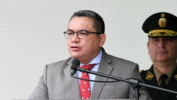 El ministro del Interior, Juan José Santiváñez, dijo que se investigará la denuncia de Marita Barreto. (Foto: Mininter)