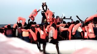 Aquarius, el barco con 629 inmigrantes a la deriva que ni Italia ni Malta quieren recibir