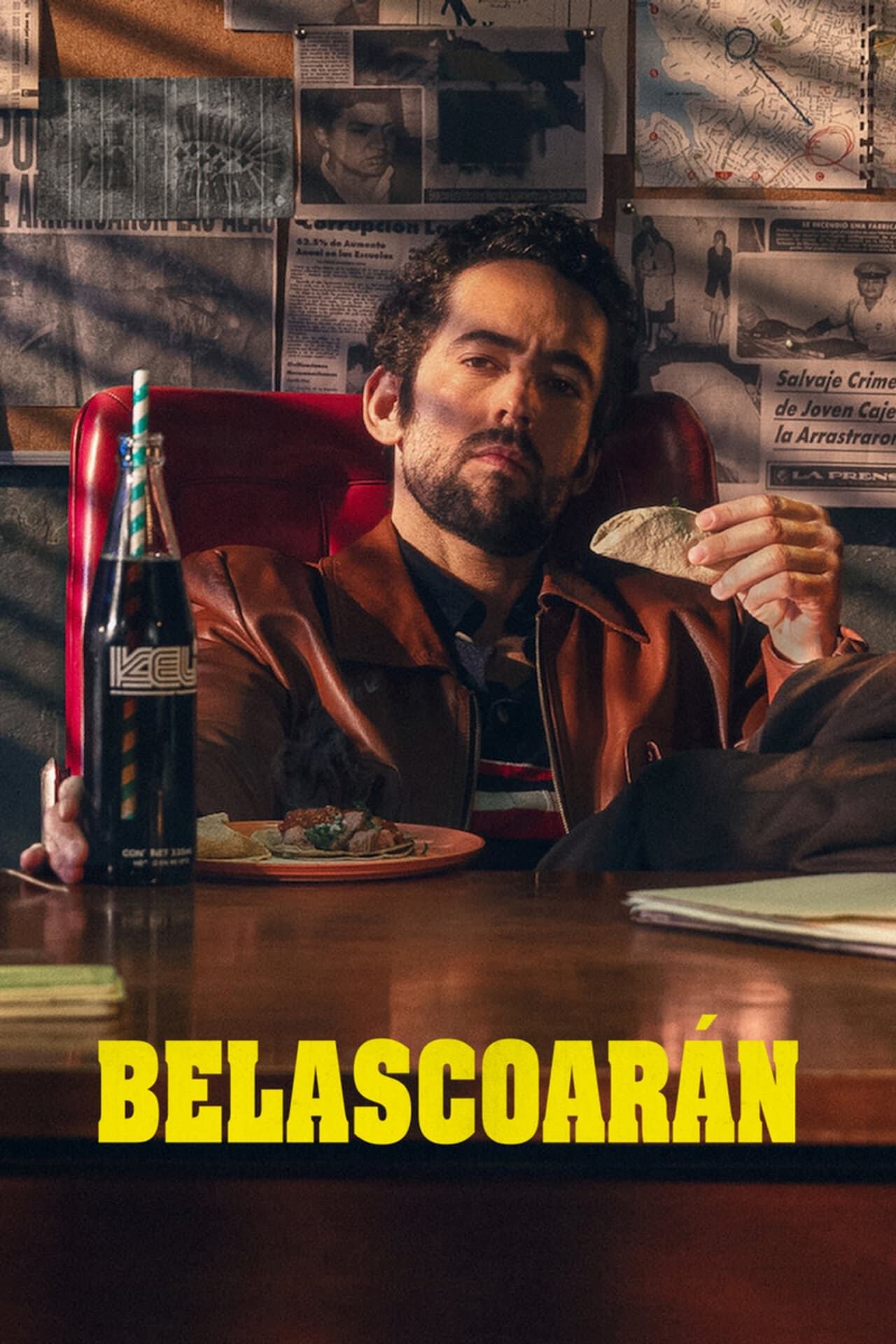 El póster de "Belascoarán" (Foto: Netflix)
