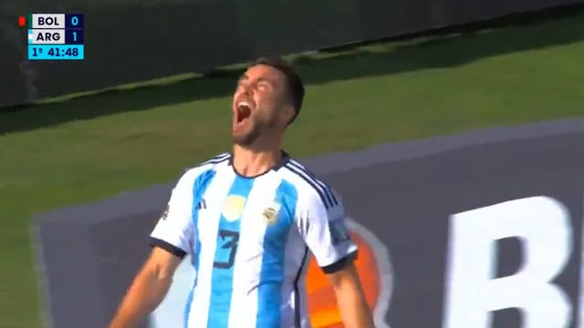 Argentina vs. Bolivia: Nicolás Tagliafico anotó el 2-0 con golpe de cabeza | VIDEO