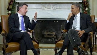Obama reitera su apoyo a Santos en el proceso de paz con las FARC 