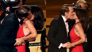 Emmy 2014: Bryan Cranston le robó un beso a Julia Louis-Dreyfus