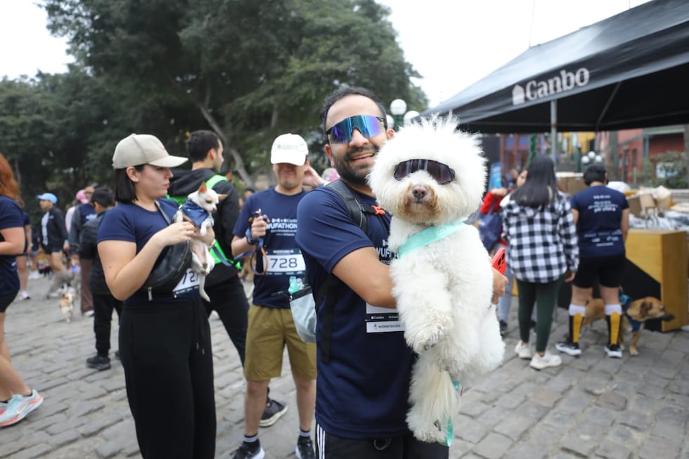 La Wufathon 4K 2025 en las calles de Barranco tuvo gran acogida. La jornada deportiva sirvió para que cientos de participantes compartieran con sus mascotas. (Foto: Antonio Melgarejo/ @photo.gec)