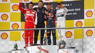 Sebastian Vettel ganó el GP de Bélgica