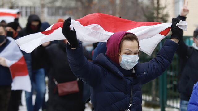 Manifestantes bielorrusos siguen exigiendo la renuncia de Lukashenko