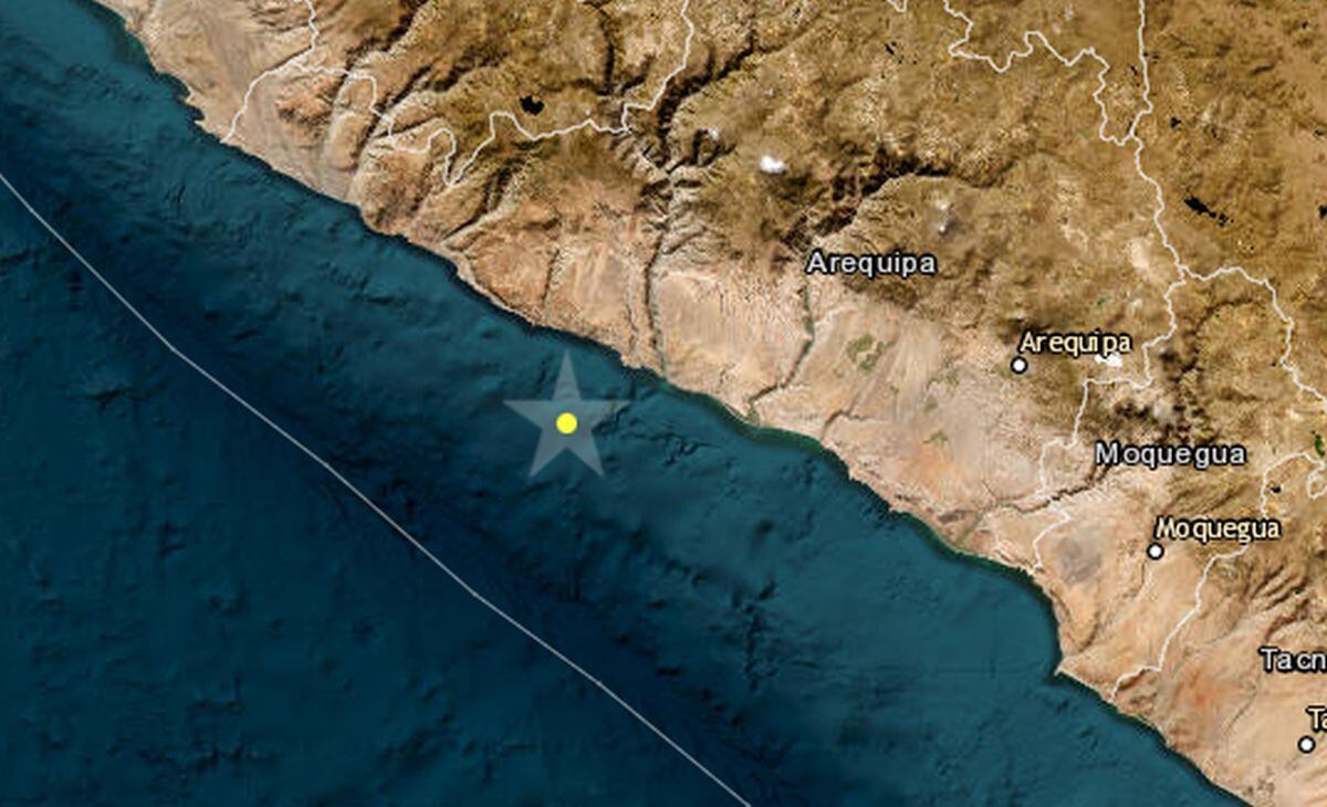 Sismo de magnitud 4.5 en la provincia arequipeña de Caravelí | IGP
