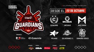 La temporada competitiva de League of Legends cierra con la Claro Guardians Cup 2020