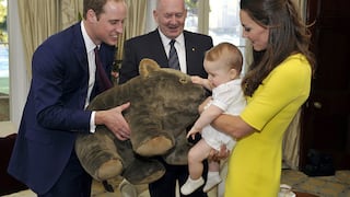 El príncipe George acaparó miradas a su paso por Australia