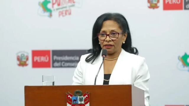 Ministra de la Mujer sobre baja aprobación de Dina Boluarte: “Estamos trabajando para que esas cifras mejoren”